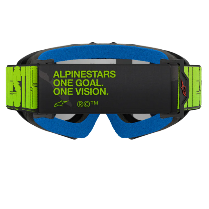 Lunettes enfant Alpinestars vision hollow charcoal/jaune fluo irridium
