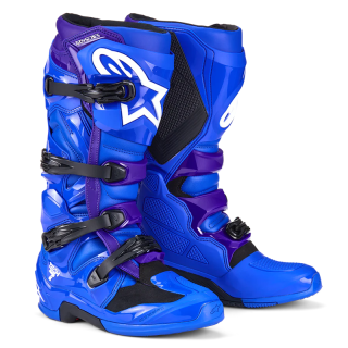 Bottes Alpinestars tech 7 bleu | Oxmoto