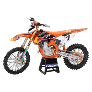 Maquette KTM 450 sx-f factory racing team plessinger n°7 1/12