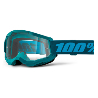 Lunettes 100% strata 2 stone - écran transparent | Oxmoto