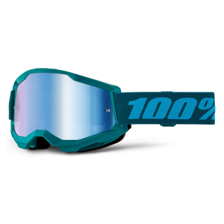 Lunettes 100% strata 2 stone - écran iridium | Oxmoto