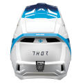 Casque enfants Thor fleet storm bleu/blanc 2025 | Oxmoto