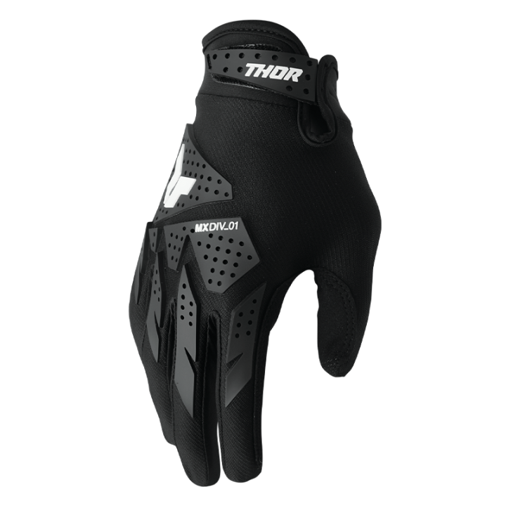 Gants Thor launchmode xp noir | Oxmoto