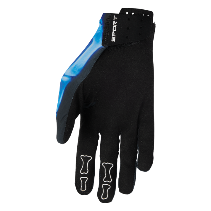 Gants Thor sportmode x-ray bleu/noir 2025 | Oxmoto