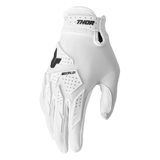 Gants Thor launchmode xp blanc | Oxmoto