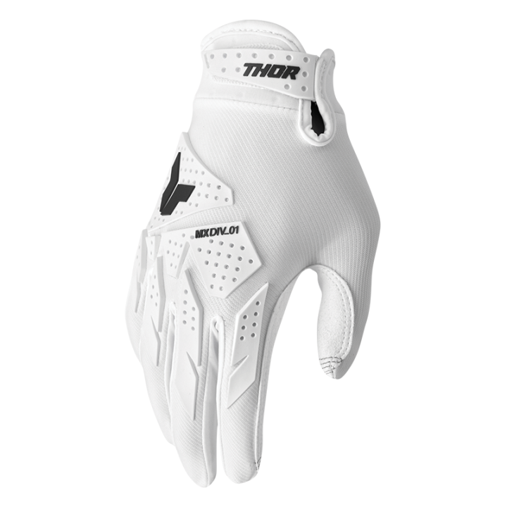 Gants Thor launchmode xp blanc | Oxmoto