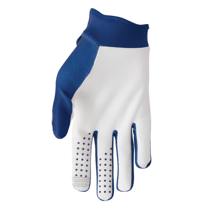 Gants Thor launchmode xp blanc/bleu | Oxmoto