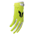 Gants Thor launchmode blanc/vert | Oxmoto