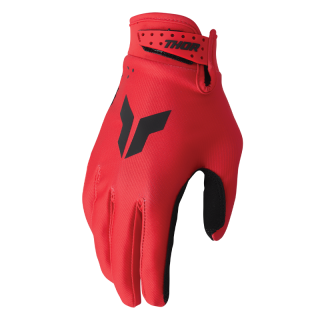 Gants Thor launchmode rouge/noir | Oxmoto