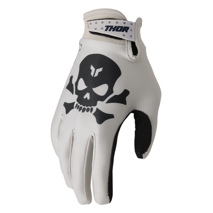 Gants Thor launchmode gris/noir | Oxmoto