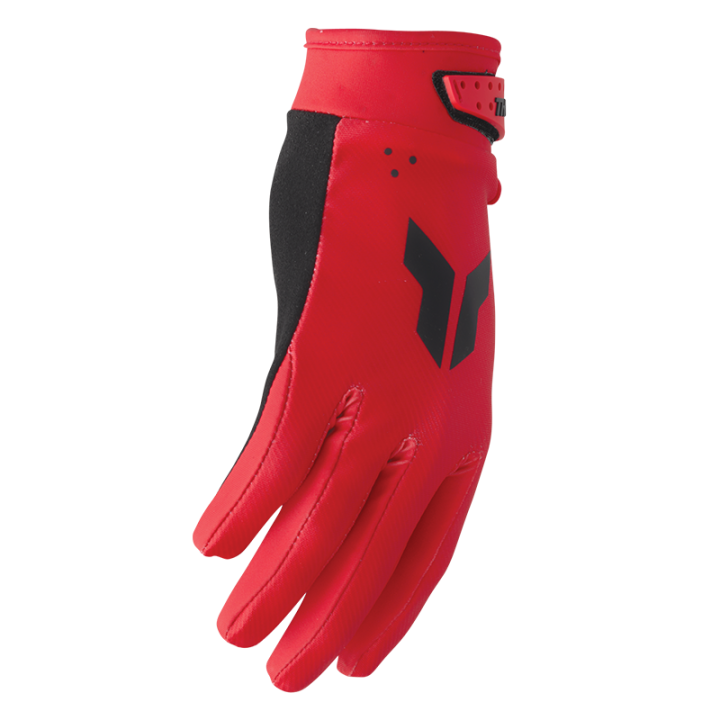 Gants Thor launchmode rouge/noir | Oxmoto
