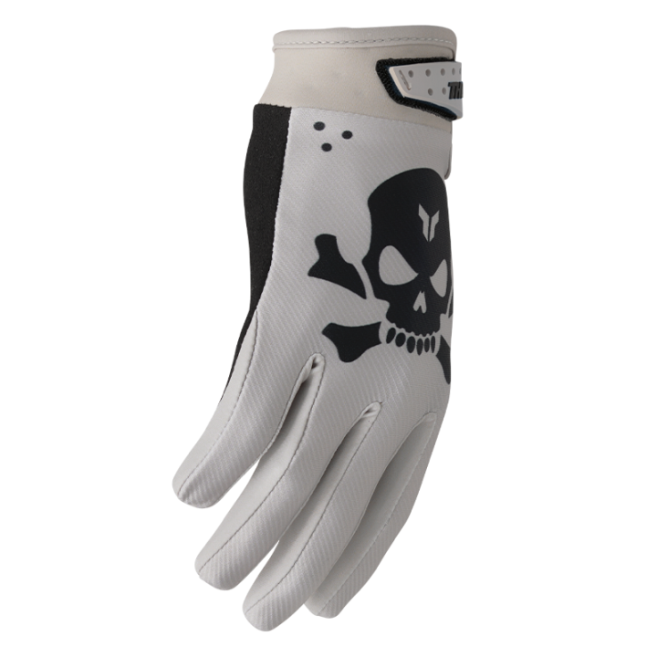 Gants Thor launchmode gris/noir | Oxmoto