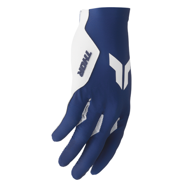Gants Thor sportmode iconic blanc/bleu | Oxmoto