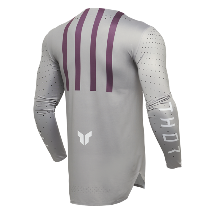 Maillot Thor sportmode flite gris 2025 | Oxmoto