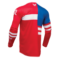 Maillot Thor launchmode patriot rouge 2025 | Oxmoto