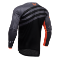 Maillot Thor launchmode vented noir/gris 2025 | Oxmoto