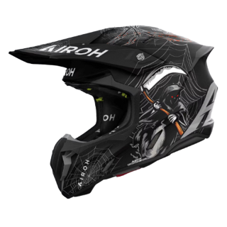 Casque Airoh twist 3 arcade noir mat 2024 | Oxmoto