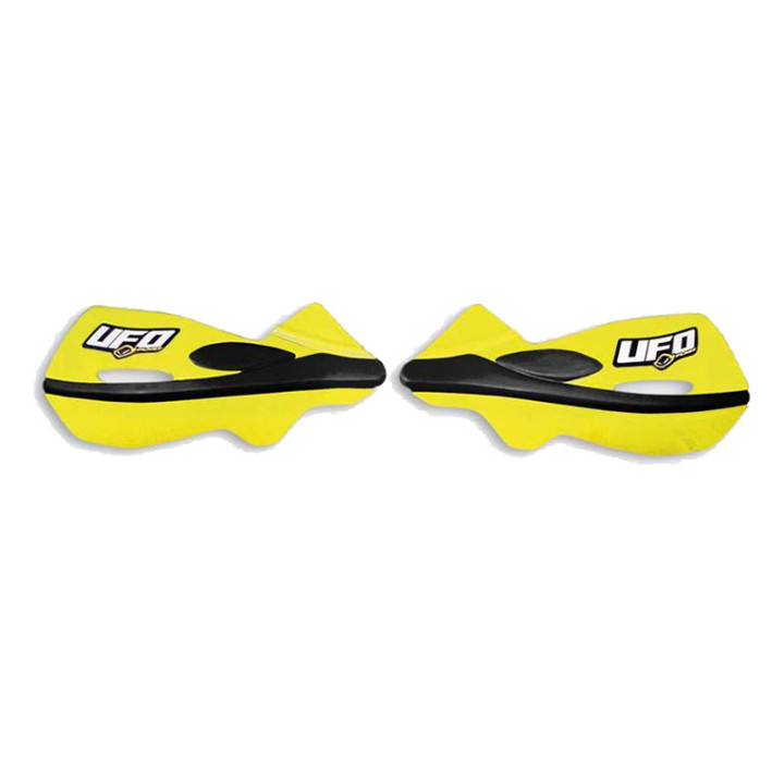 Protège-mains UFO patrol jaune | Oxmoto