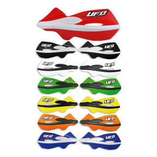 Protège-mains UFO Patrol bleu reflex Kit montage inclus