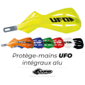 Protège-mains UFO alu ø 22,2mm vert | Oxmoto