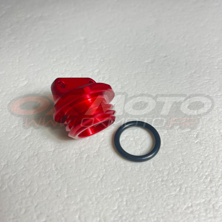 Bouchon remplissage d'huile Beta rouge | Oxmoto
