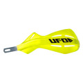 Protège-mains UFO alu ø 22,2mm jaune | Oxmoto