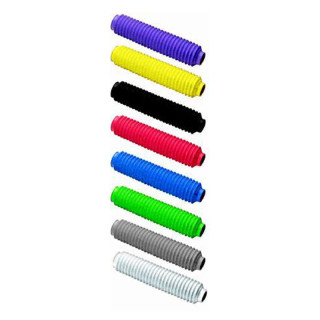 Soufflets de fourche Cemoto ø35mm - 330mm jaune | Oxmoto