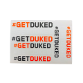 Planche adhésive stickers KTM getduked | Oxmoto