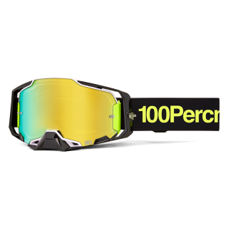 Lunettes 100% armega orban - ecran mirror gold | Oxmoto