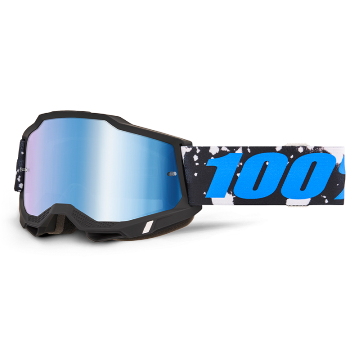Lunettes 100% accuri 2 callisto - ecran mirror bleu | Oxmoto