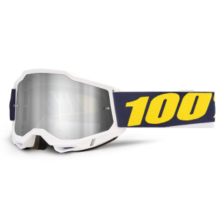 Lunettes 100% accuri 2 torc - ecran mirror silver | Oxmoto