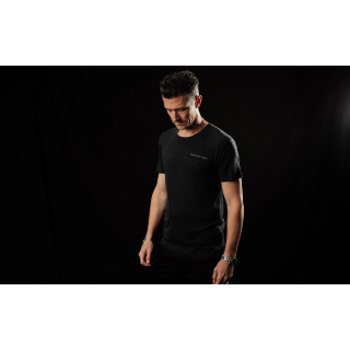 T-shirt stark future merino noir | Oxmoto