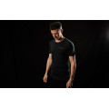 T-shirt stark future merino noir | Oxmoto