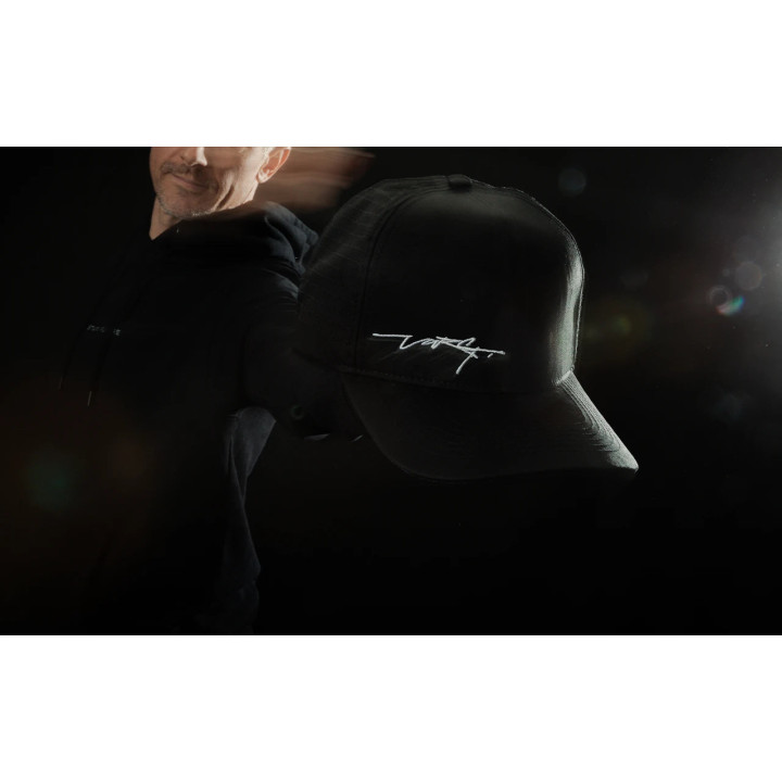 Casquette stark future noir/noir | Oxmoto