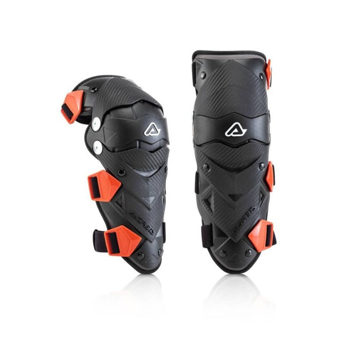 Genouillères enfant Acerbis impact evo 3.0 noir | Oxmoto