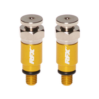 Purgeurs de fourche RFX Pro M5x0,8 (Jaune) Kayaba/Showa