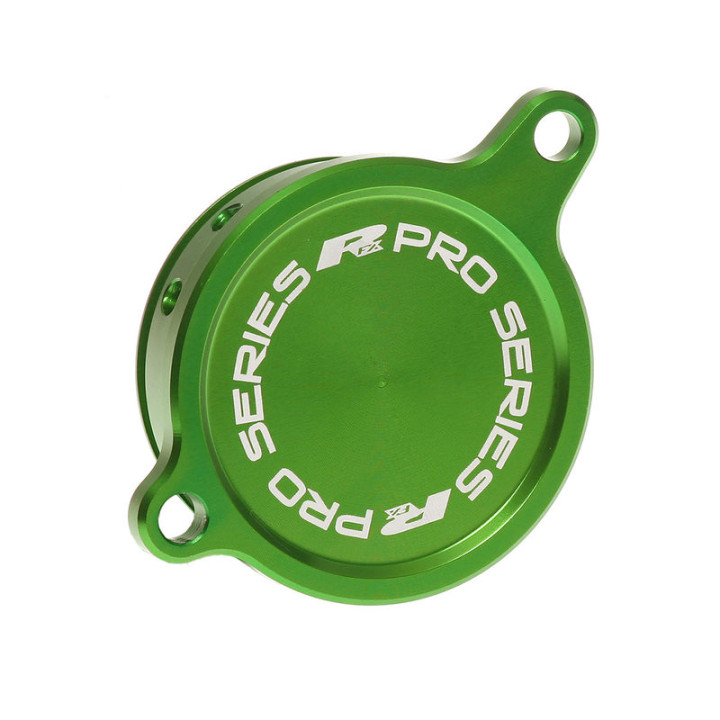 Couvercle de filtre à huile RFX pro vert Kawasaki kxf450 kx 450 f 2006-2015