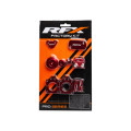 Kit d'habillage anodisé RFX Factory - rouge FXFK7260099RD