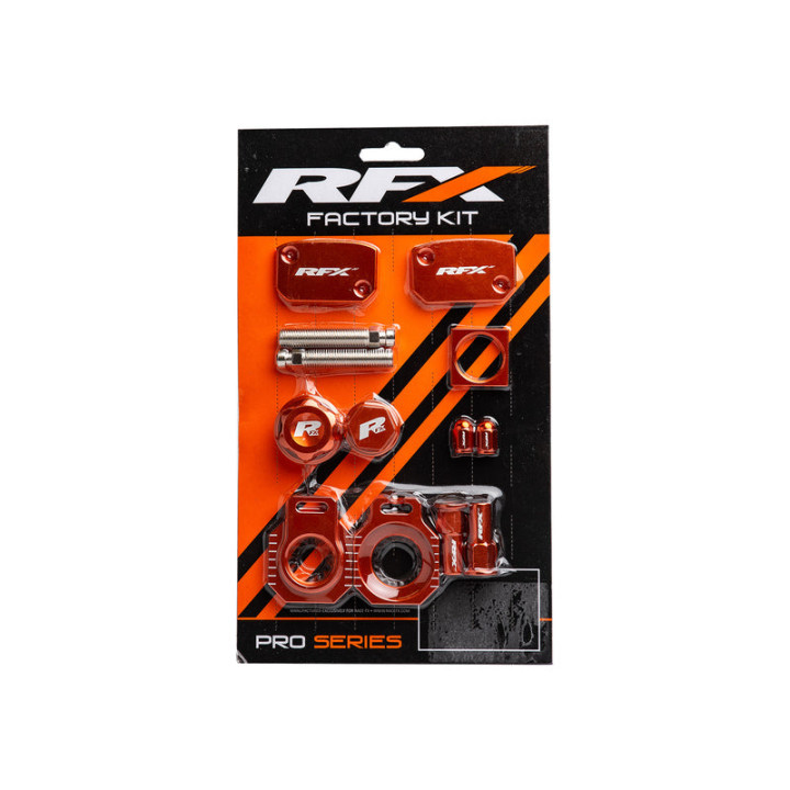 Kit d'habillage anodisé RFX Factory - Brembo - orange