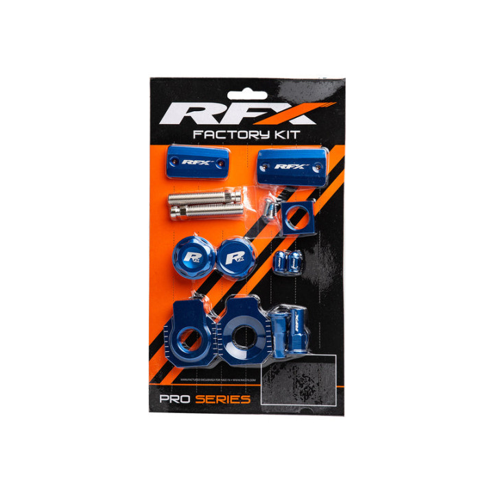 Kit d'habillage anodisé RFX Factory - Magura - bleu | Oxmoto