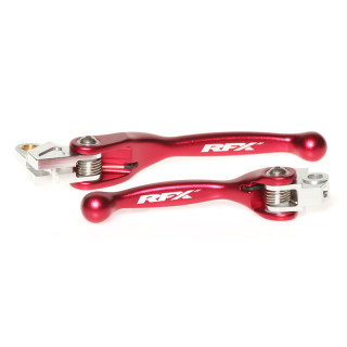 Ensemble de leviers retournables forgés RFX race rouge Honda crf 150 r 2007-2022