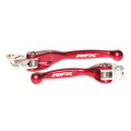 Ensemble de leviers retournables forgés RFX race rouge Honda crf 150 r 2007-2022