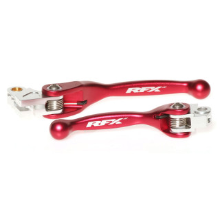 Ensemble de leviers retournables forgés RFX race rouge Honda crf 250 x 2004-2019