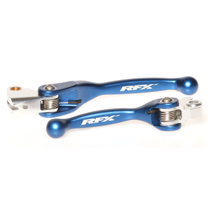 Jeu de leviers retournables forgés RFX race bleu Yamaha wrf 250-450 wr 250 2005-2019