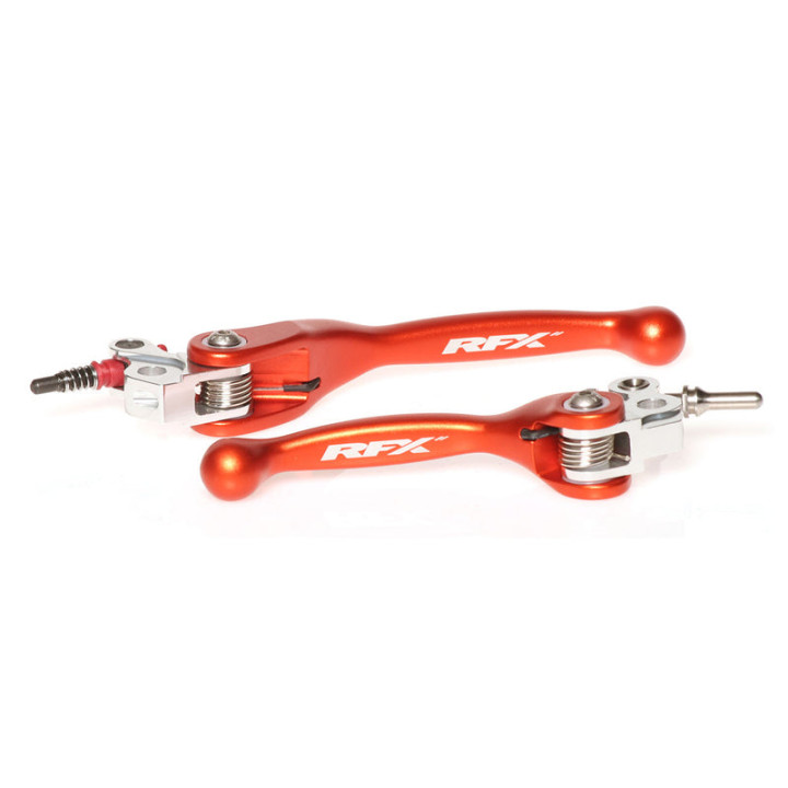 Ensemble de leviers retournables forgés RFX race orange KTM sx 65 65 sx 2012-2013