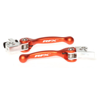 Ensemble de leviers retournables forgés RFX race orange KTM 450 sx-f 2014-2025