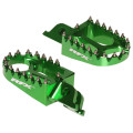 Repose-pieds RFX Pro Series aluminium CNC - vert | Oxmoto