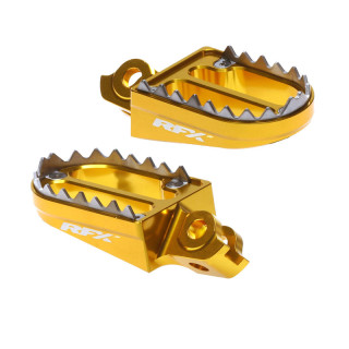 Repose-pieds RFX Pro Series SHARK Teeth - jaune | Oxmoto