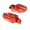 Repose-pieds RFX Pro Series SHARK Teeth - orange | Oxmoto