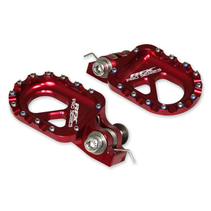 Repose-pieds RFX Pro Series Trials aluminium CNC - noir